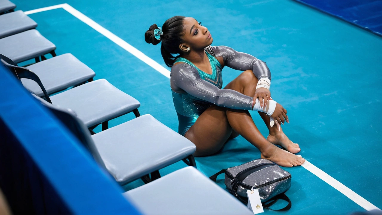 Simone Biles' Calf Injury at Paris Olympics: Coach Cecile Landi Shares Insights on Gymnast's Condition and Future