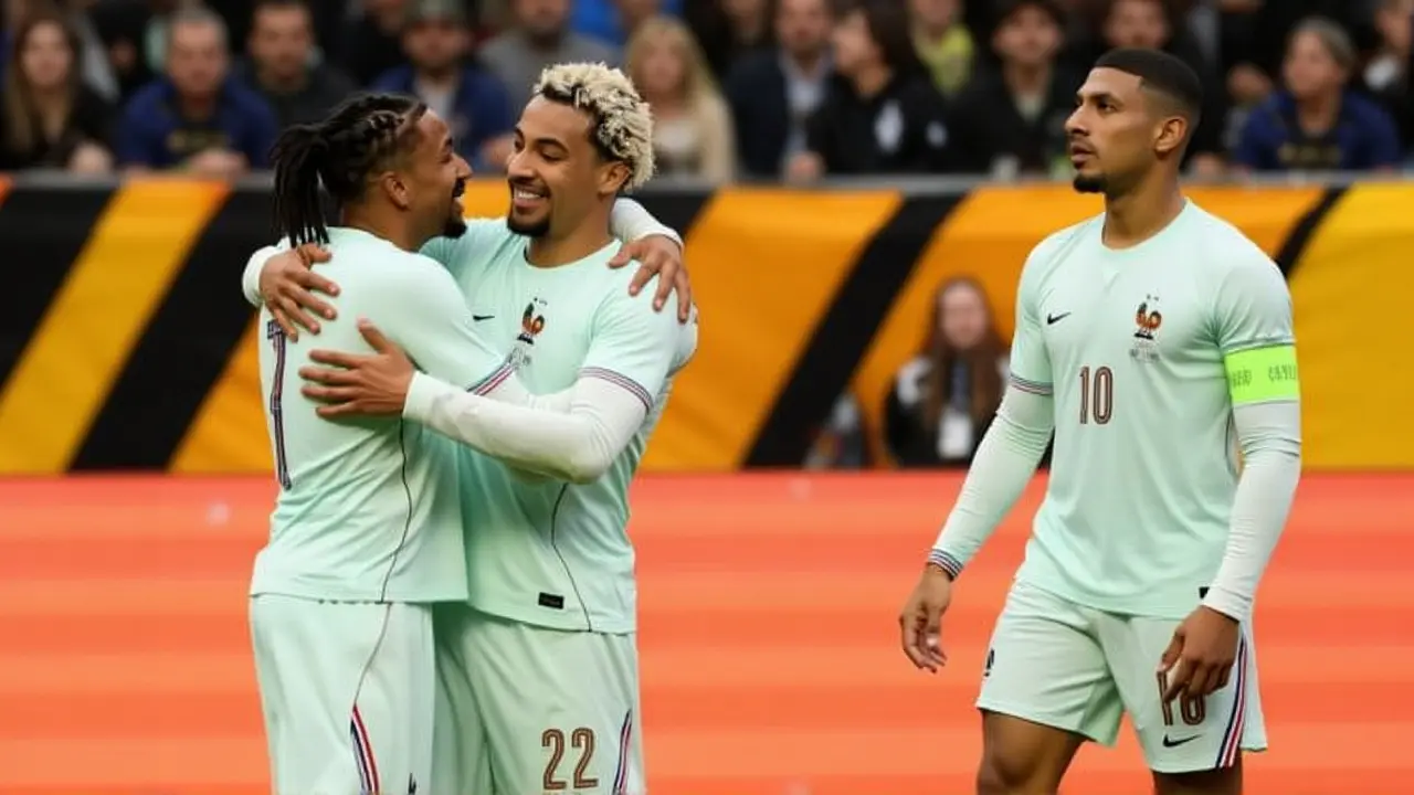 Mbappé Leads France Past Brazil 2-1 in U.S. Friendly