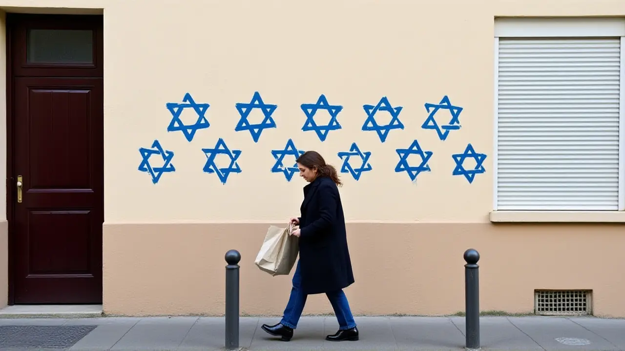 France blames Russia for Paris Star of David graffiti campaign